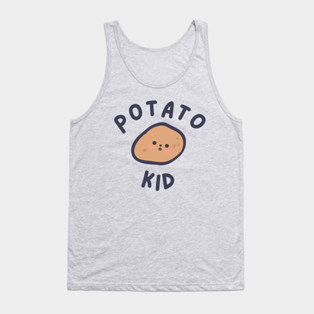 Potato Kid Cute Potato Tank Top by DesignArchitect